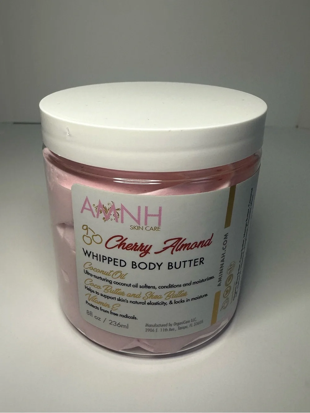 Aminnah New Cherry Almond Whipped Body Butter